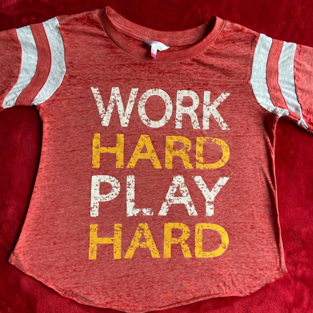 Work Hard Play hard Tee